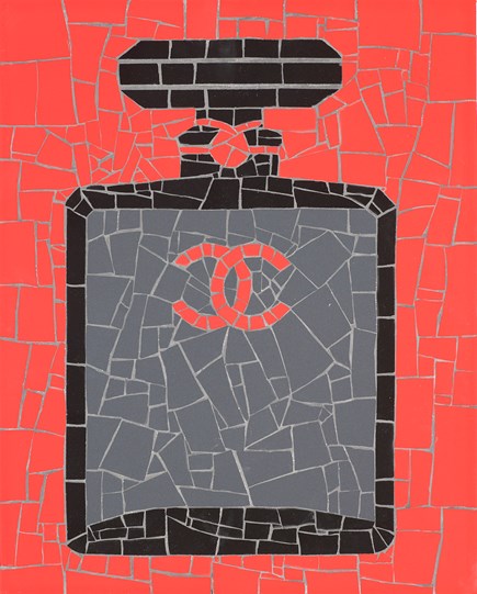Chanel Rouge by David Arnott - Original Mosaic